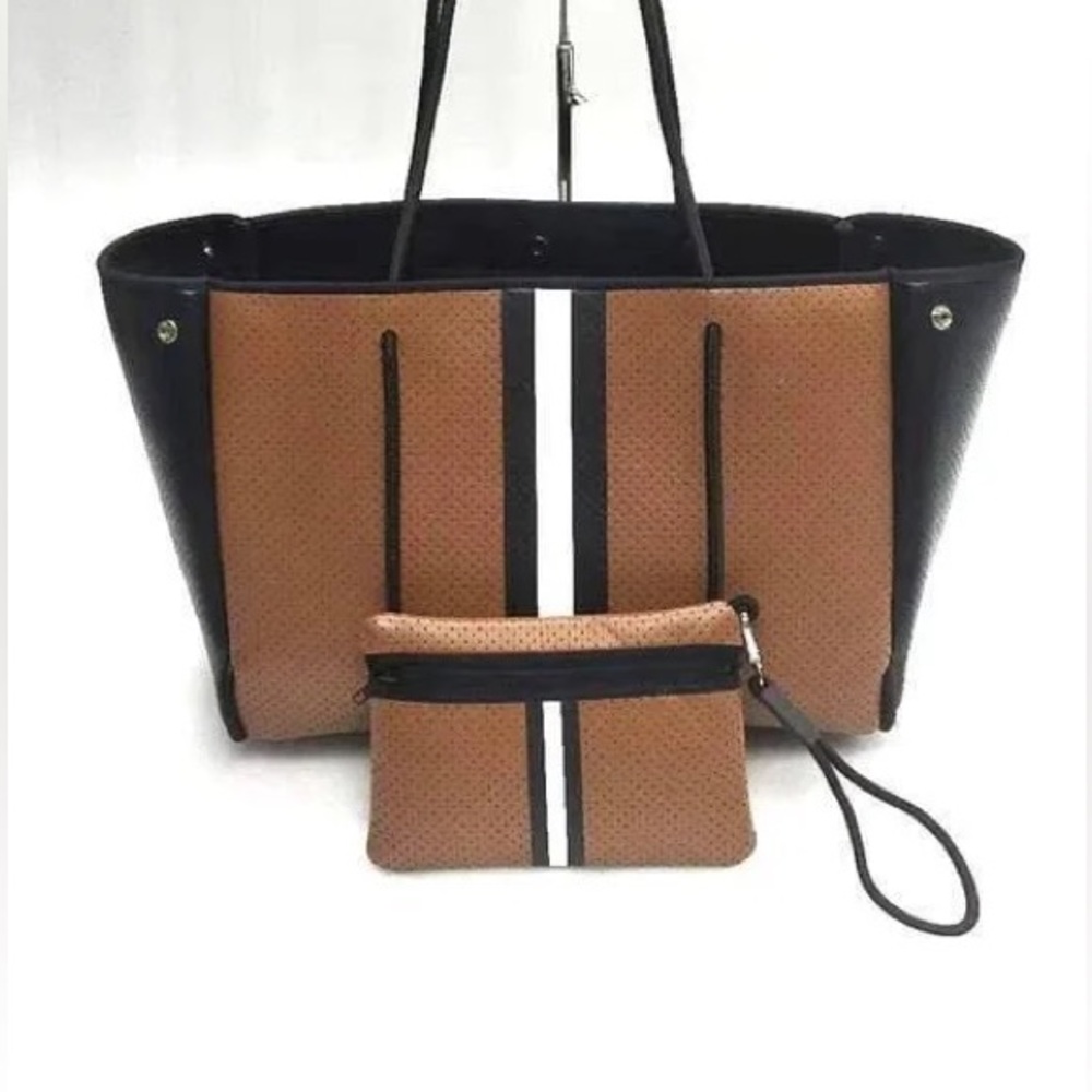 NEW Haute Shore Greyson Naples Neoprene Tote and Pouch